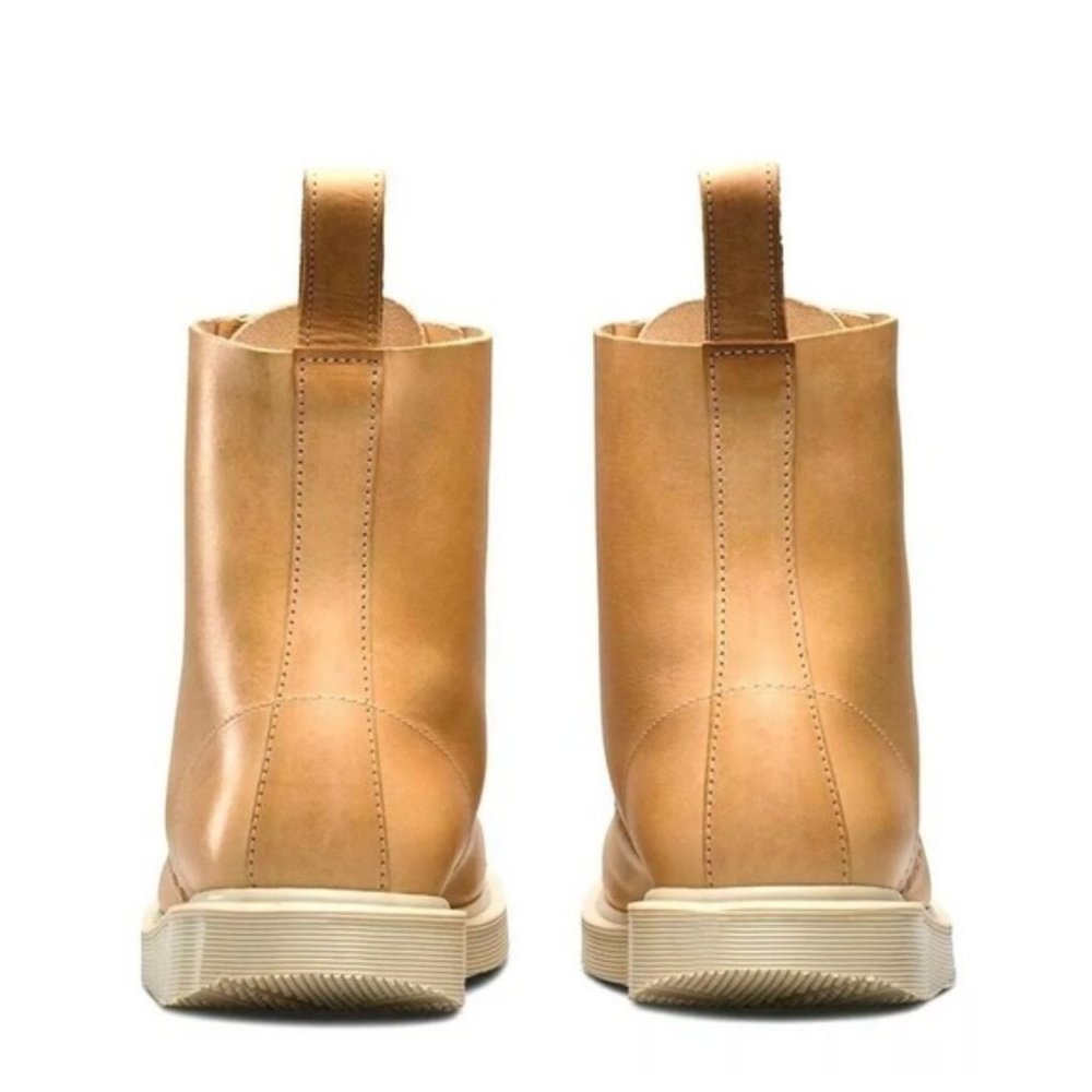 Dr. Martens Whiton Tuscan Tan Leather Lace Ankle Boot UK 7 Men 7.5 Women 9.5 10 - Picture 11 of 11